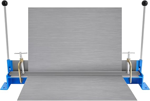 Steel Bending Brake Sheet Metal Bender Metal Folder 30 Inch Bending, 1.2mm Thickness Metalworking Workshop Hand Brake Folder 0-90° Bending Angle