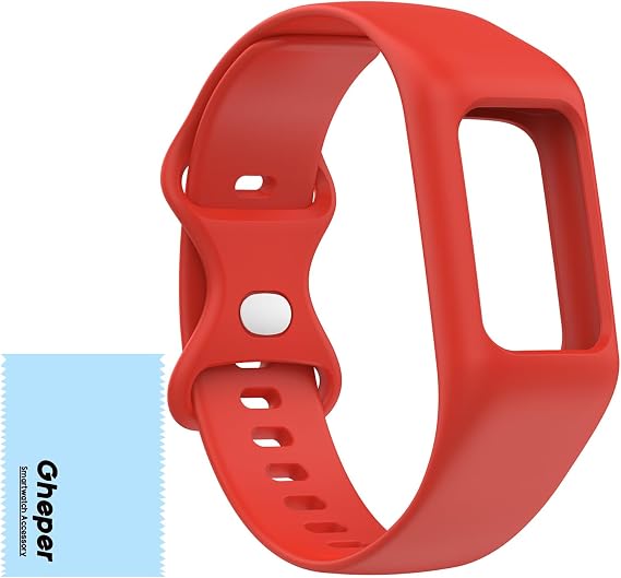 Soft Watch Strap Compatible with Fitbit Charge 6 Charge 5 Charge 4 Charge 3/3SE Silicone Wristband All-Round Protective Band Replacement Strap