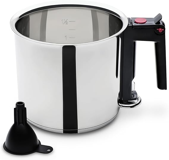 GSW Stahlwaren GmbH Water Boiler, Silver/Black, 16 x 15 cm, 1.5 Litre