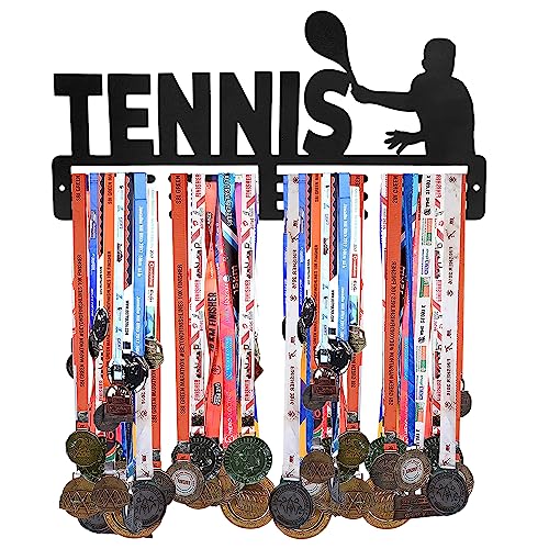 Medal Holder | Wall Mount Running Medal Frame | Black Medal Holder | Holds Upto 24-30 Medals