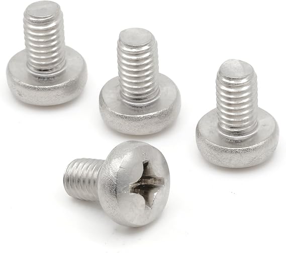 ReplacementScrews License Plate Screws Compatible with Audi Q3 | Stainless Steel License Plate Bolts, Rustproof, Rear Mount, Pack of 4