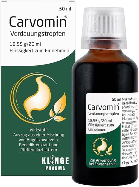 Carvomin Digestive Drops
