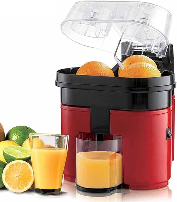 Electric Double Citrus Juicer, 90W Professional Orange and Lemon Squeezer, with Anti-drip Valve, Squeeze 6 Oranges in 1 Minute,