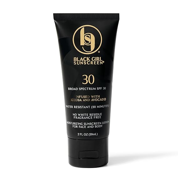 Black Girl Sunscreen Original SPF 30 Face & Body Sunscreen 2 Fl Oz