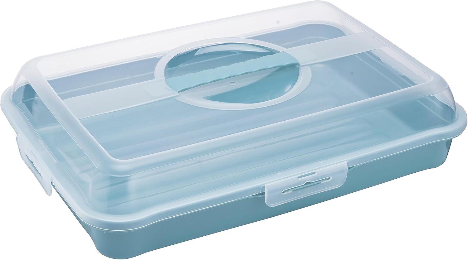keeeper sandwich, Cake and muffin butler, Polypropylene, rectangular, Enrico, Nordic Blue (blue)