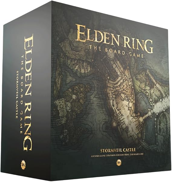 Elden RingTM: The Board Game - Stormveil Castle | Godrick the Grafted miniature, diceless card-driven combat