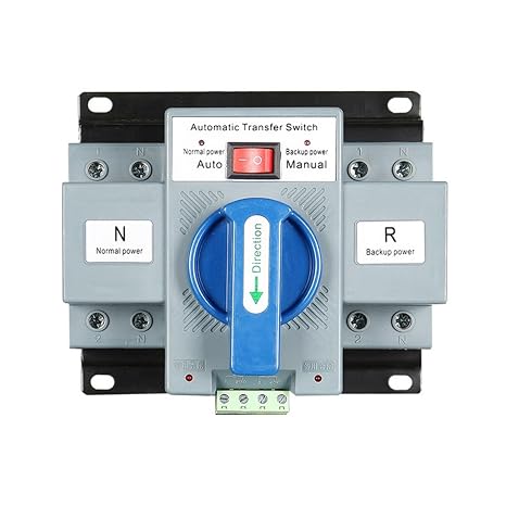 Automatic Transfer Switch 2P 63A 230V MCB Type Dual Power Automatic Transfer Switch ATS Rated