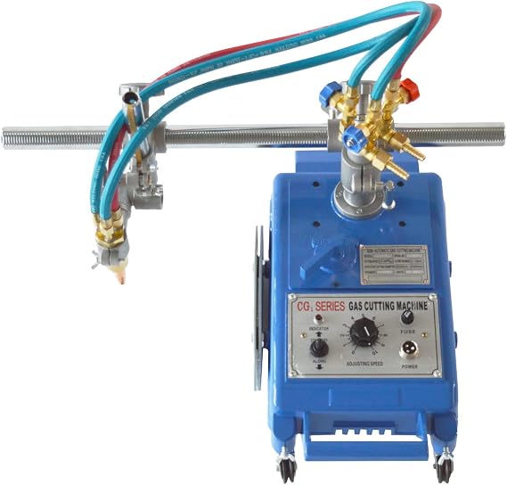 CG1-30 Semi-automatic Torch Track Burner,Track Burner Cutting Machine,110V Portable Gas Cutting Machine Oxygen Acetylene