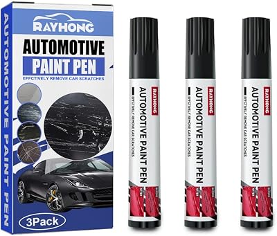 3PCS Clear Remover Paint Care Mending Painting Pen Car Maintenance Auto Pens For Car Scratches Car Scratch Repair Paint Pen Black