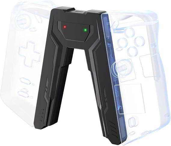 Charging Grip for Lenovo Legion Go 2, Handle Connector for Lenovo Legion Go 2 Accessories Type C Charging Grip Controller Connectors Gamepad Organizer Holder