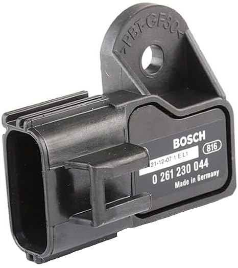 BOSCH 0261230044 OE Manifold Absolute Pressure (MAP) Sensor - Compatible with Select Ford C-Max, EcoSport, Escape, Focus, Fusion, Ranger, Transit Connect; Lincoln MKZ; Mercury Mariner, Milan + More