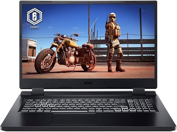 Acer Nitro 5 An517-55 An517-55-58g4 17.3 Gaming Notebook - Full Hd - 1920 X 1080 - Intel Core I5 12th Gen I5-12450h Octa-core [8 Core] 3.30 Ghz - 8 Gb Total Ram - 512 Gb Ssd - Obsidian