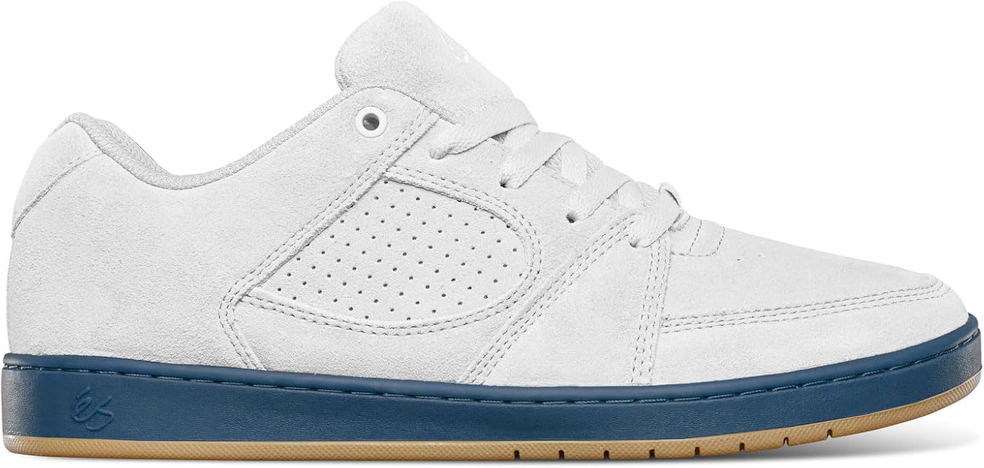 eS Skateboard Shoes Accel Slim White/Navy/Gum