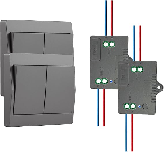 Self-Powered Wireless Light Switch,Remote Control with 328ft Range