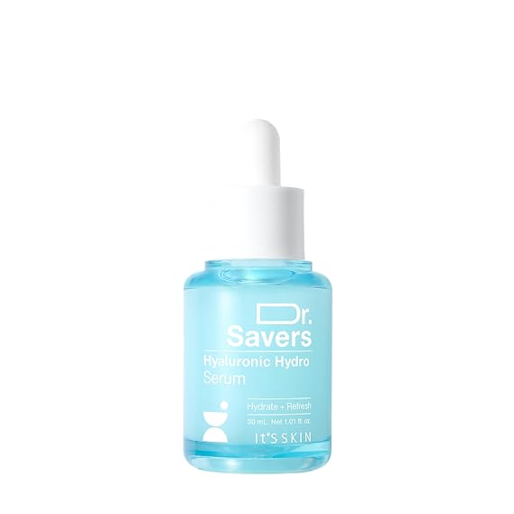 Dr. Savers Hyaluronic Acid Face Serum, Korean Skincare, 1.01 Fl Oz