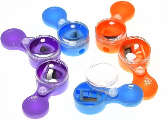 2.0 Lead Pointer Pencil Sharpener, Mini 2mm Leads Sharpener, Portable Handheld Sharpener for 2.0mm Pencil Lead Refills at Office Home Pack of 6