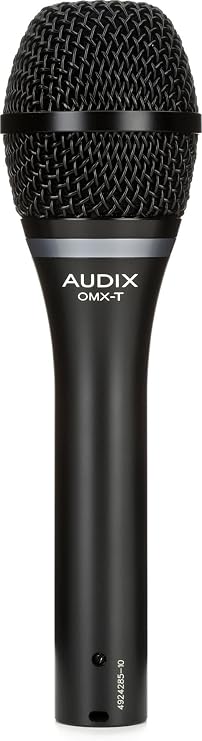 AUDIX OMX-T Dynamic Vocal Microphone – Hypercardioid Pattern, VLM Capsule, High SPL Handling, for Live Vocals on Loud Stages