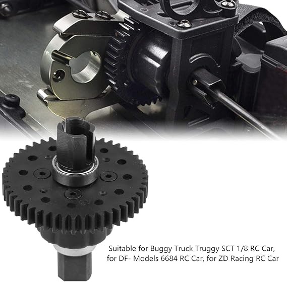 RC Differential, Precision 48T 1. Nylon Center Differential for RC Car Enthusiasts Off-Road Racing and Hobby Maintenance