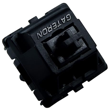 Gateron Oil King Pre Lubed 5pin Switches 55g Linear Mechanical Keyboard Custom Switch (30 pcs)