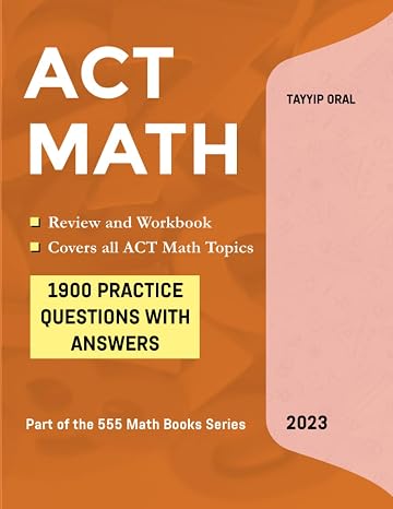ACT MATH: Review and Workbook