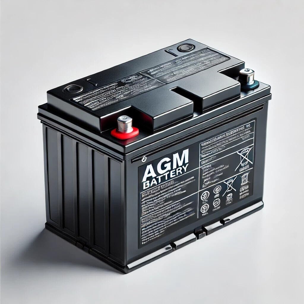 Powersports Battery Maintenance-Free AGM Battery for Otto Bock C1000 12V 75Ah Mobility Scooter Replacement Battery Mod-BC8K-2128