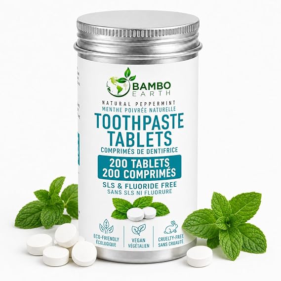 Toothpaste Tablets - Dental Pod Tablets (Mouthwash) - Teeth Whitening Tabs