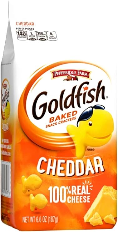 Pepperidge Farm Goldfish Baked Cheddar Snack Crackers - 187g