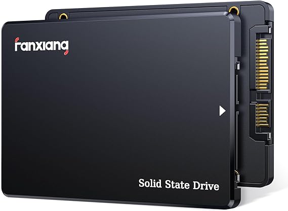 fanxiang 256GB SATA SSD 2.5'' SSD SATA III 6 Gb/s Internal Solid State Drive Up to 530 MB/s 3D NAND SLC Cache for Laptop and PC Desktop Performance Boost 7mm(0.28) S101Q