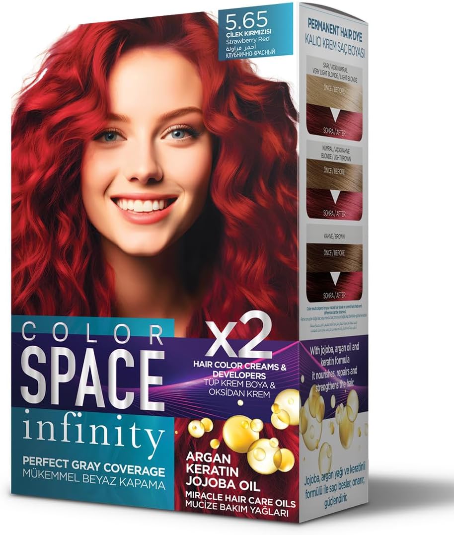 Color Space Infınıty Set Saç Boyası 5.65 Strawberry Red