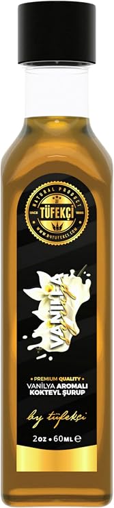 By Tüfekçi 60ml deneme seti şurupları (60ml, Vanilya)