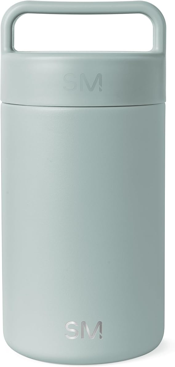 Simple Modern Food Jar for Hot Food | Reusable Stainless Steel Vacuum Insulated Leak Proof Lunch Storage for Smoothie Bowl, Soup, Oatmeal | Provision Collection | 16oz | Sea Glass Sage