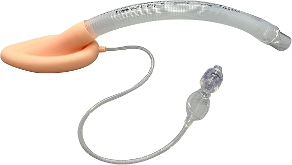 Endure Disposable Laryngeal Mask Airway, LMA, Pack of 5 (Size 3, Transparent)
