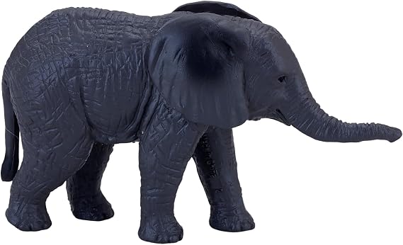 MOJO - African Elephant Calf | Hand-Painted Toy Figure | Wildlife Collection | True to Life & Highly Detailed | Designed in UK