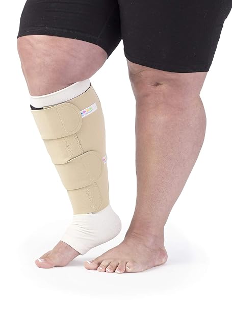 Sigvaris Medically Complex Edema Compreflex Reduce below Knee Black Range 3 Reg 2403 BKR