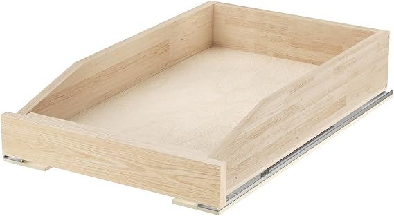 Pull Out Cabinet Drawer 1312 W x 21 D, Soft Close Pull Out Cabinet Organizer, Pull Out Shelves Requires at Least 1412 Cabinet Opening, Bottom Assembly