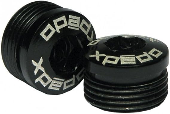 Xpedo 2184010700 Cover Caps Set, Black, 20 x 8 x 4 cm