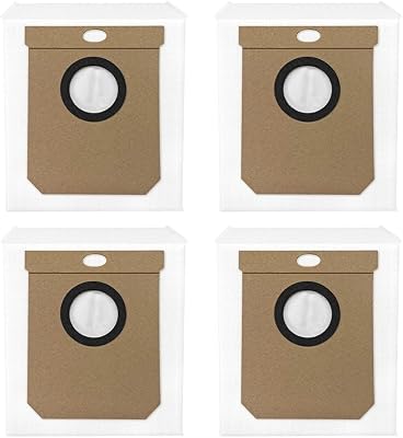 Heavy Duty Dust Bags, Floor Cleaning Tool Kits, Sweeper Machine Replacement Part For Conga For Ultra Home For X-Treme For Genesis, Non-woven Fabric4 PACK