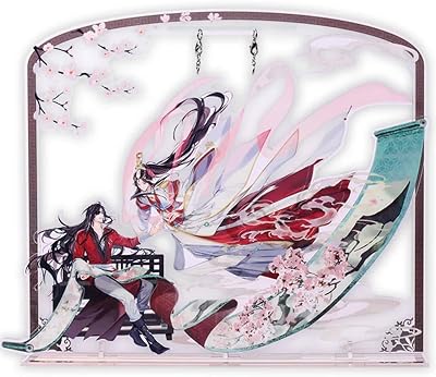 Tian Guan Ci Fu Heaven Officials Blessing Xie Lian & Hua Cheng Anime Figures Acrylic Standing Hanging Desk Standee B-15, Large