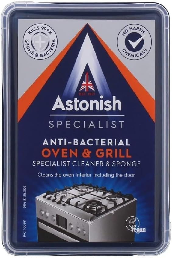 Astonish Oven & Grill Cleaner & Sponge, 250g