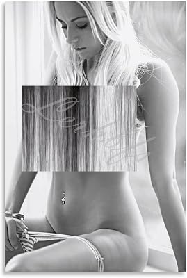 Black And White Big Boobs Art Sexy Model Girl Body Parts Posters Canvas for Bedroom Living Room Decor 12x18inch30x45cm Unframe-style