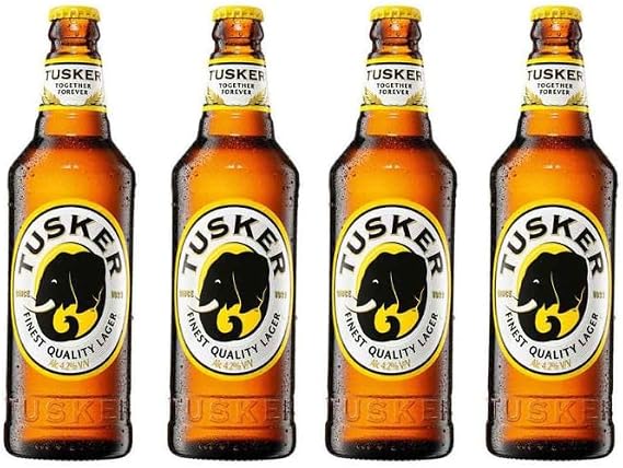 Tusker Premium Lager | 500ML | Pack of 4