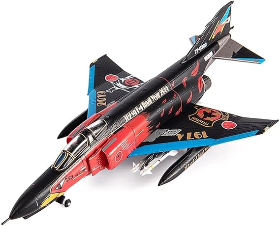JC Wings | 1:144 Scale Diecast | F-4EJ Kai Phantom II JASDF, 302nd Squadron, Final Year, 2018 | Model JCW-144-F4-003