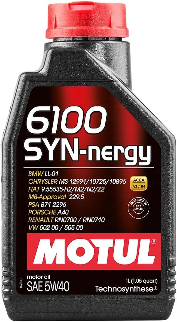 Motul 6100 SYN-Nergy 5W-40 1 Lt Dizel Benzinli Motor Yağı
