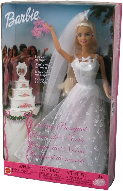 Wedding Bouquet Barbie Doll 2001 Mattel #52649