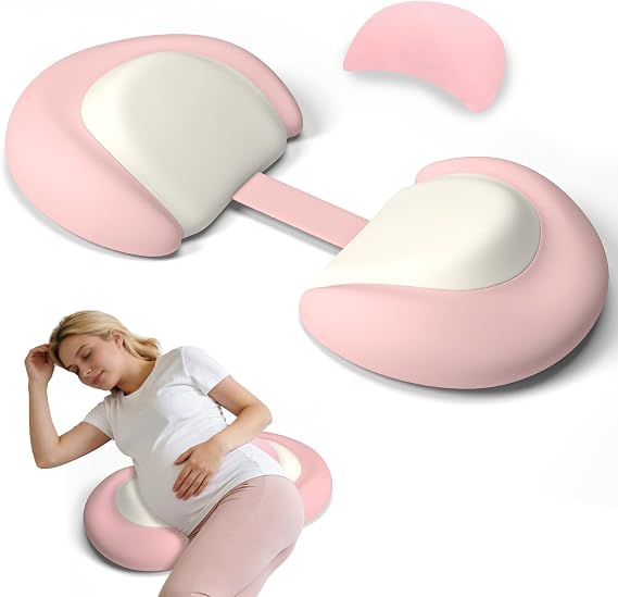 XIAPIA Pregnancy Pillows for Sleeping - Belly & Back Support Wedge