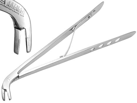 Matrix Band Holding Forceps with Tungsten Carbide Inserts, Sectional Matrix Inserting Forceps for Dental Orthodontic Restorative Procedures