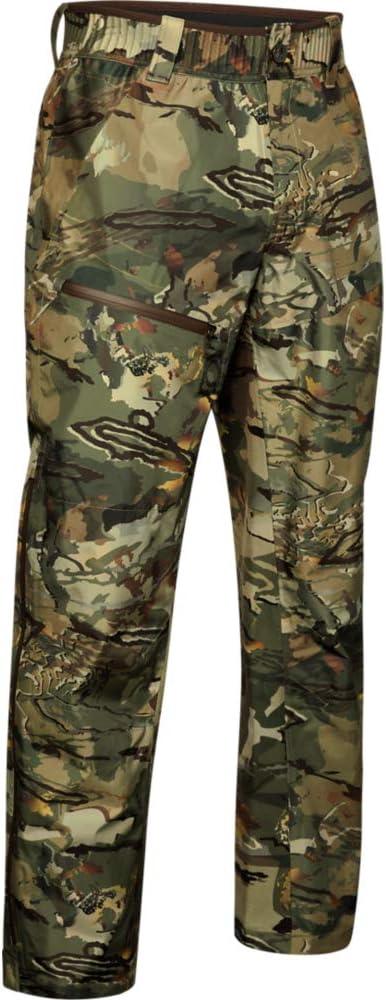 Under Armour Men's Gore-Tex Essential Hybrid Trousers Ua Forest 2.0 Camo (988)/Black