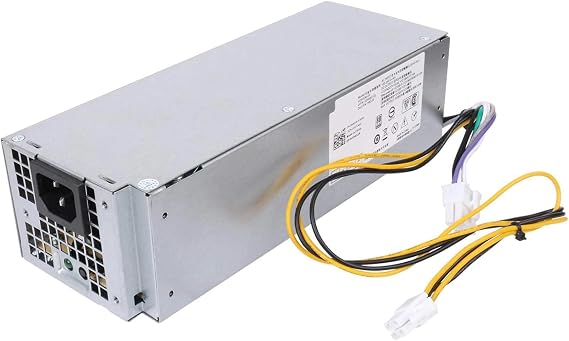 Upgrade 240W Power Supply for Dell Inspiron 3650 3656 Optiplex 3040 5040 7040 SFF HU240AM-00 AC240EM-00 L240NM-00 P/N: THRJK 04GTN5 4GTN5 H62JR 2P1RD AC240NM-00 B240NM-00 H62JR 3RK5T HU240NM-00 (8+4p)