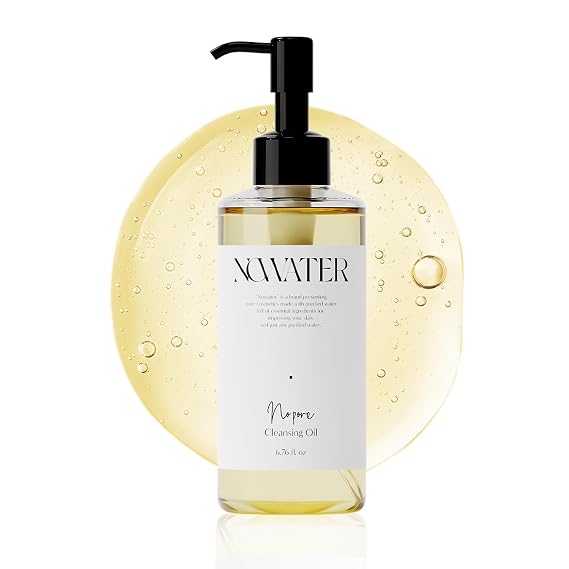NOWATER Korean Cleansing Oil Makeup Remover with 30% Olive Oil