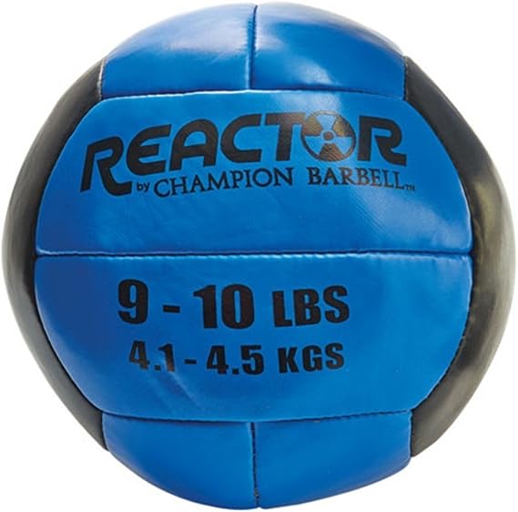 Champion Barbell Medicine Ball, 9-10 lb. - Blue